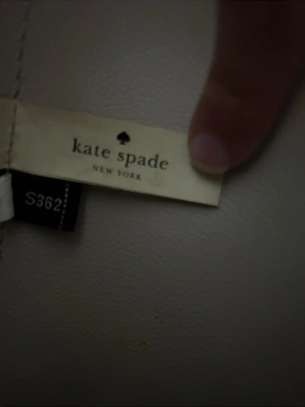 kate spade Black Patent Scalloped Tote